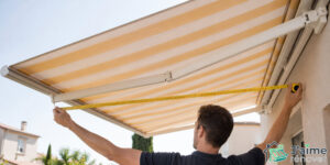 Mesurer sa toile de store sans démonter