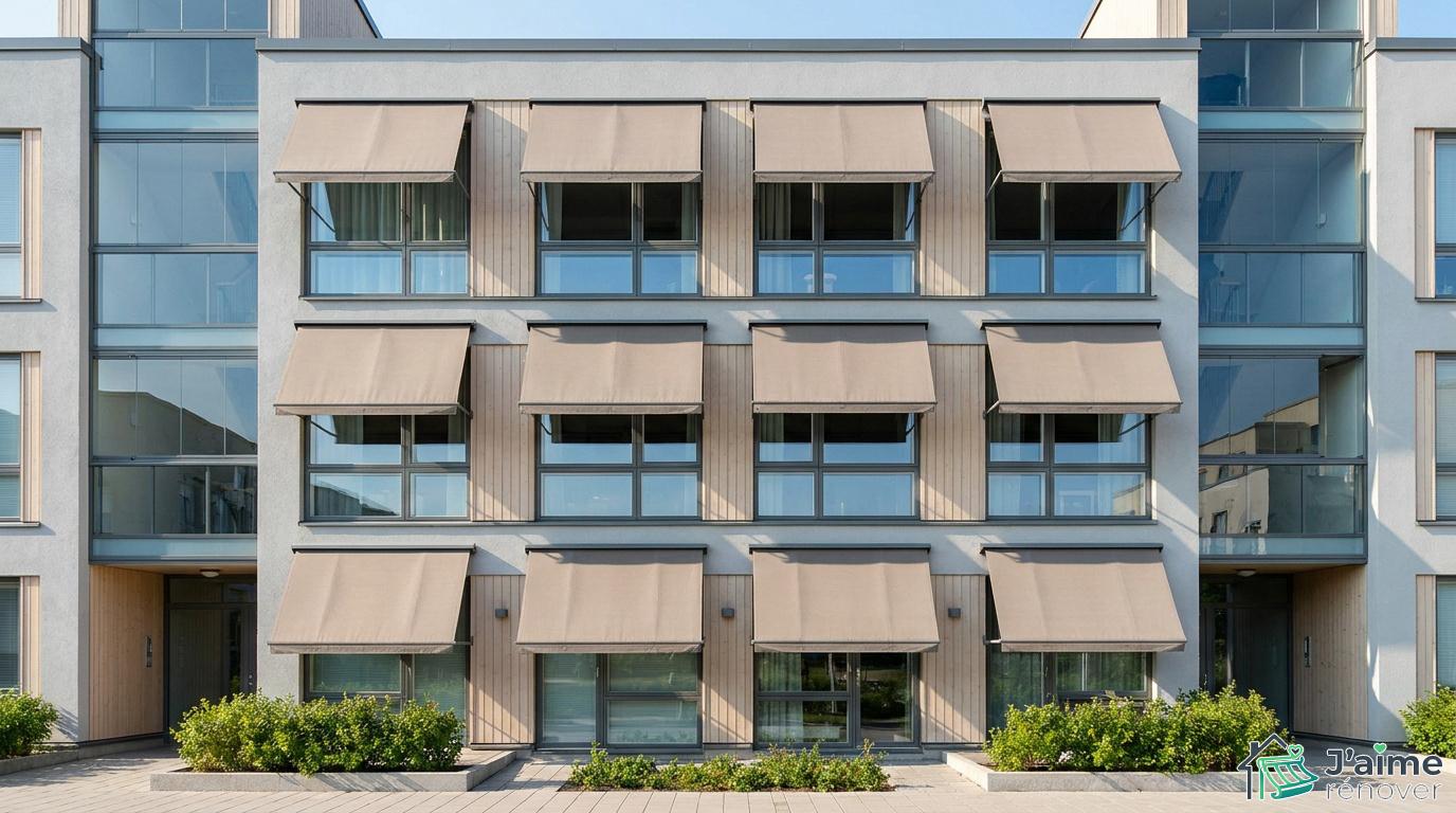Toile de store en copropriété : les règles d&rsquo;uniformité